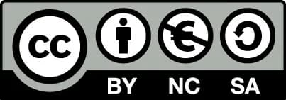 Creative Commons licence: Attribution – NonCommercial – ShareAlike