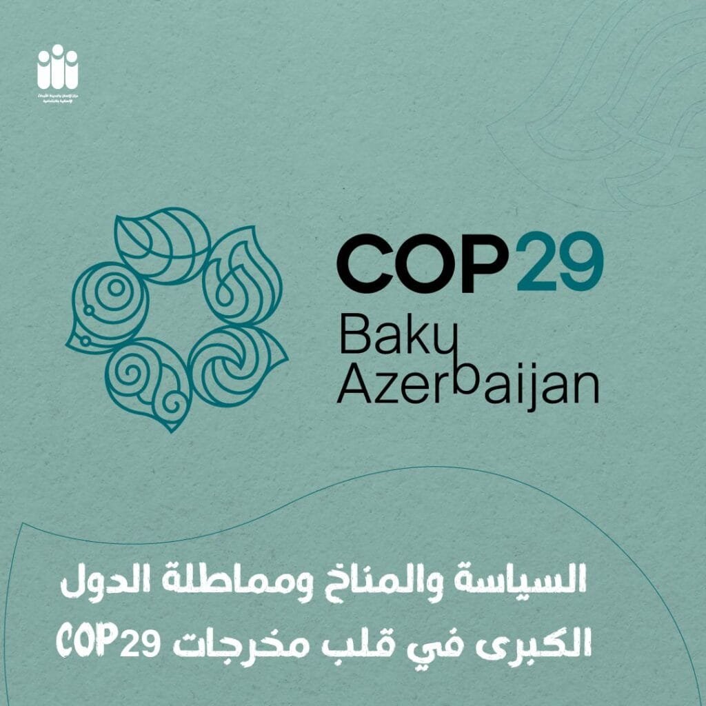 COP29، التغير المناخي، بصمة كربونية، التمويل المناخي